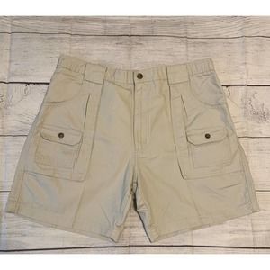 Red Head Mens Size 42 8 Pocket Hiker Shorts Beige